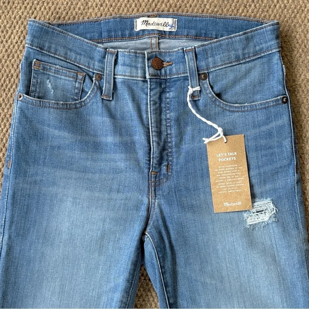 NWT Madewell High Rise Skinny Jeans Size 27